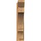 Ekena Millwork Balboa Slat Smooth Outlooker, Western Red Cedar, 7 1/2"W x 32"D x 38"H OUT08X32X38BOA06SWR - alternate 3